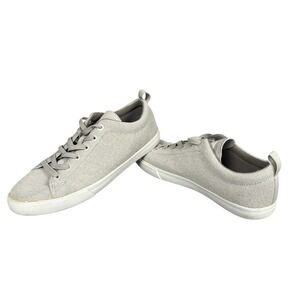 Johnnie-O Shoes Mens 10.5 Gray Techknit Stretch Knit Sneakers Preppy